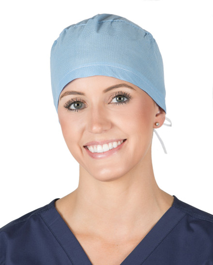 North Carolina State University surgical scrub caps