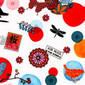 Air Mail Poppy Scrub Hat - Image Variant_0