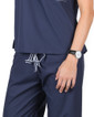 2XL Tall 32" Navy Blue Shelby Scrub Pants - Image Variant_2