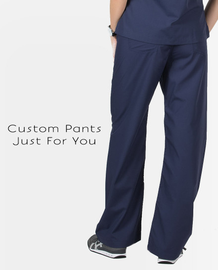 Womens Custom Scrub Pants