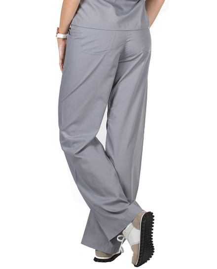 Large Tall 34" - Slate Grey Classic Simple Scrub Pants