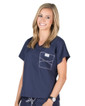 2XL Navy Blue Classic Shelby Scrub Tops - Image Variant_0