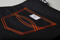 XXS Classic Shelby Scrub Pants - Jet Black with Orange Stitching - Image Variant_1
