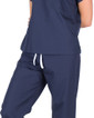 XS Tall 31" Navy Blue Classic Simple Scrub Pants - Image Variant_2