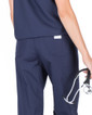 XS Tall 31" Navy Blue Classic Simple Scrub Pants - Image Variant_3