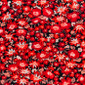 Raving Red Blooms Poppy Scrub Cap - Image Variant_0