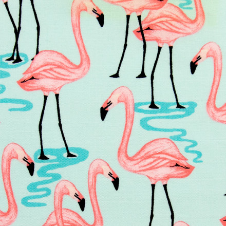 Flamingo Fling Pixie Scrubs Hats