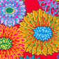 Sacred Blooms Poppy Scrub Caps - Image Variant_0