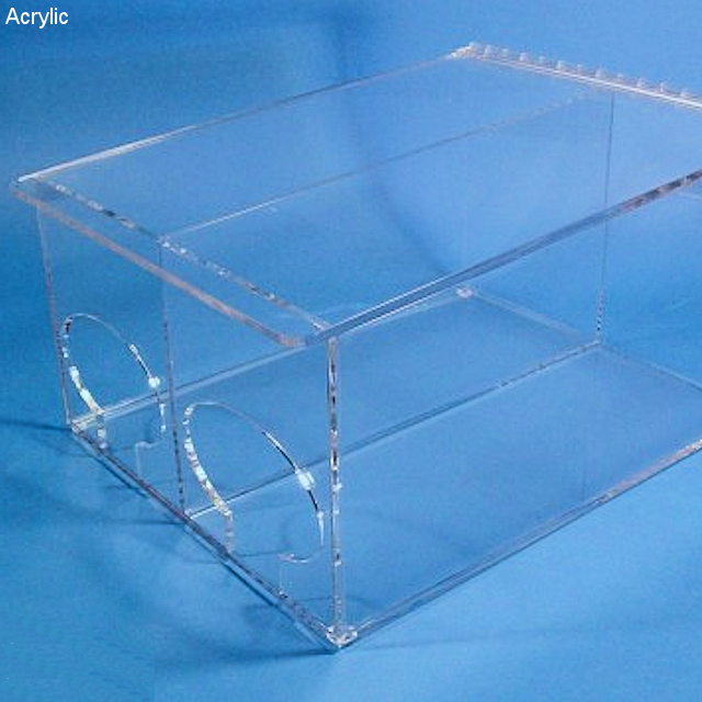 Cleanroom Two Compartment Hand Glove Dispenser Shop For Cleanroom Gloves & Swabs