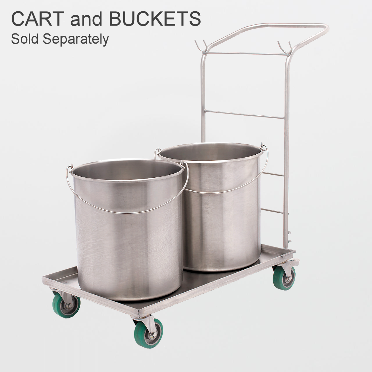 10 gallon bucket heavy duty texwipe tx7066 betamop stainless steel 10 gallon bucket with casters bucket only 10 gallon bucket heavy duty texwipe tx7066 betamop stainless steel 10 gallon bucket with casters bucket only