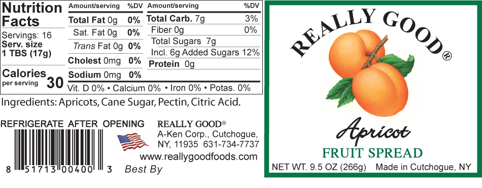 apricotページ Apricot fruit spread - 9.4oz