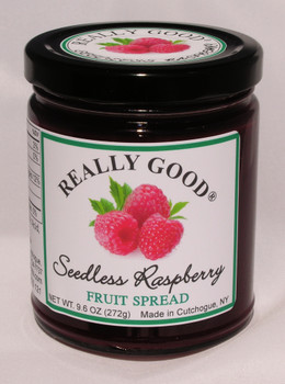 Seedless Raspberry fruit spread