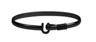 4mm Black Titanium Original Hook Bracelets