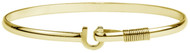 3mm Original 14K Solid Gold Hook Bracelets