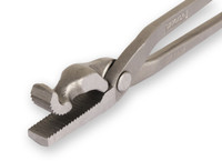 Diamond Gooseneck clencher for turning down and clenching