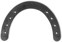 Half moon steel horseshoe