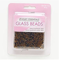 Brown, Round Seed Bead mix