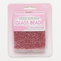 Metallic Pink, Round Seed Bead