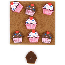 Cupcake push pins