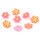 Groovy Flowers push pins