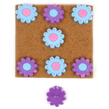 Daisy Flowers push pins