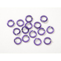 7.25mm Purple Jumprings or Jump Rings