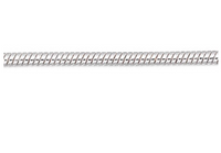 1 Silver plated brass 1.5mm Snake Chain Necklace, 18 inch with a Spring clasp