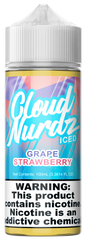 Grape Strawberry Iced - Cloud Nurdz eLiquid 100ml