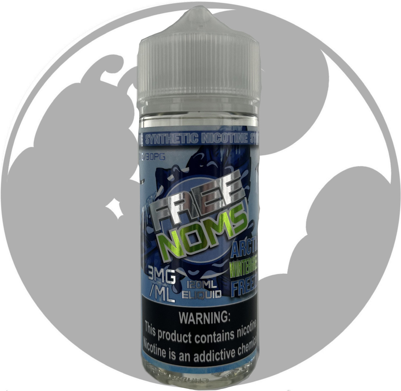 Arctic Wintergreen Freeze - Free Noms 120ml E-Liquid - Caterpillar
