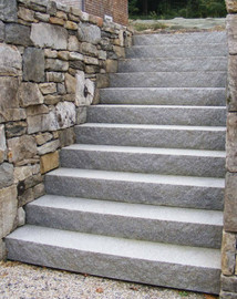 granite step in situ 1