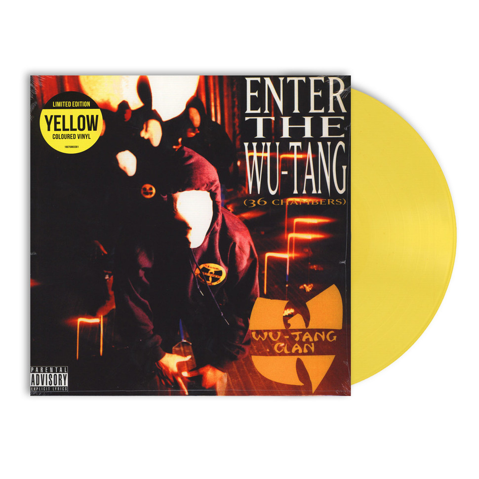 Wu Tang Clan Enter The Wu Tang 36 Chambers Yellow Vinyl Lp We Got The Beats