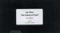 The Future of Food (VHS)