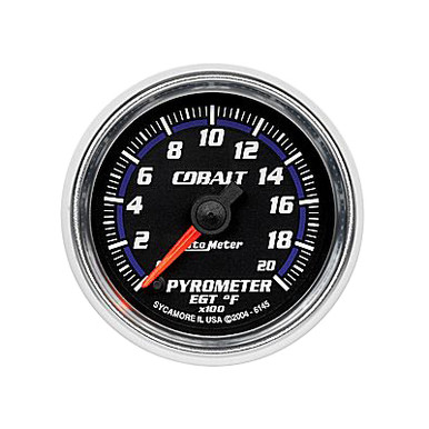 Auto Meter Cobalt Pyrometer Gauge