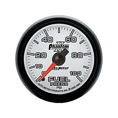 Auto Meter Phantom II Series Fuel Pressure Gauge