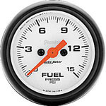Auto Meter Phantom Fuel Pressure Gauge