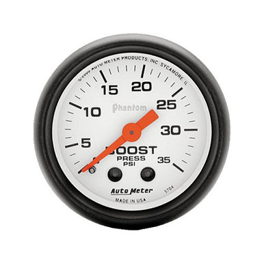 Auto Meter Phantom Series Boost Gauge