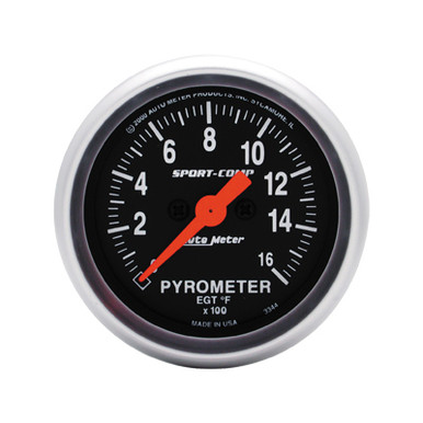 Auto Meter Sport-Comp Pyrometer Gauge