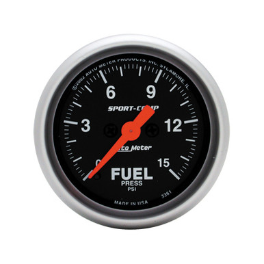 Auto Meter Sport-Comp Fuel Pressure Gauge