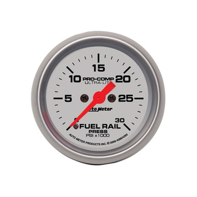 Auto Meter Ultra-Lite Fuel Rail Pressure Gauge