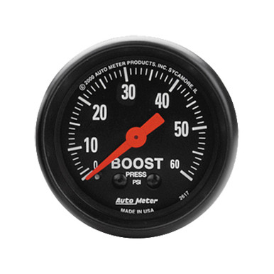 Auto Meter Z-Series Boost Gauge