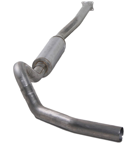 Diamond Eye 4 Stainless Catalytic Converter Back Single Exhaust System Gmc Diesel 01 05 6 6l