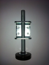 Heavy Duty Baseboard Adjustable Bracket with M10 x 100mm Adjustable Foot