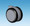 65mm Soft Wheel Freewheeling Castor in Grey with a choice of stem