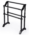 PLYMOUTH QUILT STAND - BLANKET RACK - BLACK LICORICE FINISH - FREE SHIPPING*