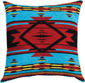 "ECHO CANYON" TAPESTRY THROW PILLOW - 20" SQUARE - LODGE DECOR