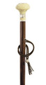 CANES - "FLORENTINE" LADIES WALKING STICK WITH 925 STERLING SILVER ACCENTS