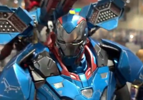 Iron Patriot Hot Toys Diecast Sixth Scale Figure Avengersendgame Mms