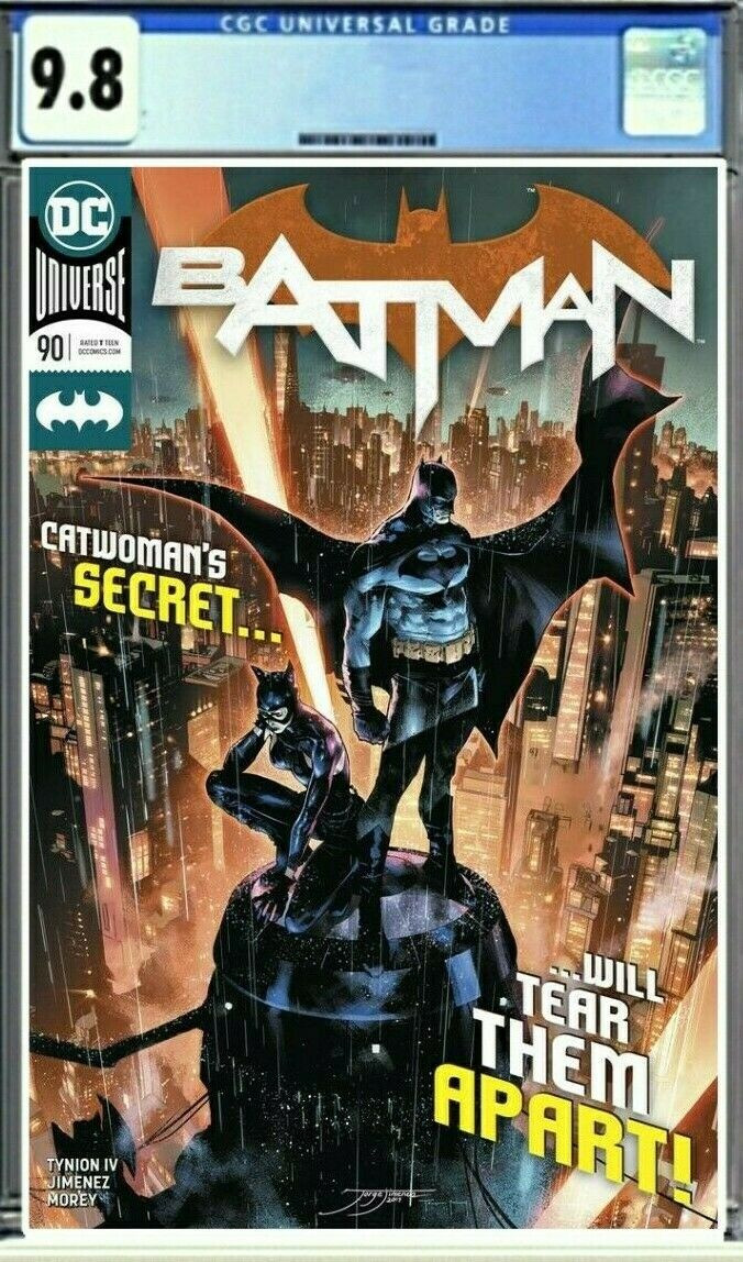 BATMAN #90 (DC,2020) 1st FULL DESIGNER, CATWOMAN SECRET 1ST PRINT CGC  -  Pop Culture Zone