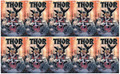 THOR #7 (MARVEL,2020) KLEIN COVER,BLACK WINTER (CATES) LOT OF 10 NM COPIES