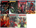 THE SCORCHED #1 (SPAWN) IMAGE LOT OF 7 REGULAR & VARIANT COVERS 